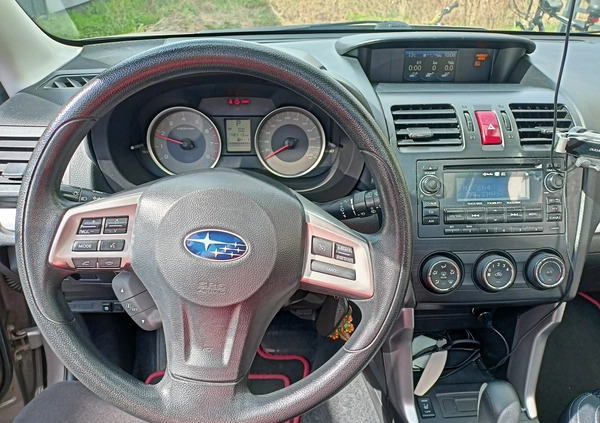 Subaru Forester cena 50900 przebieg: 148000, rok produkcji 2015 z Warszawa małe 172